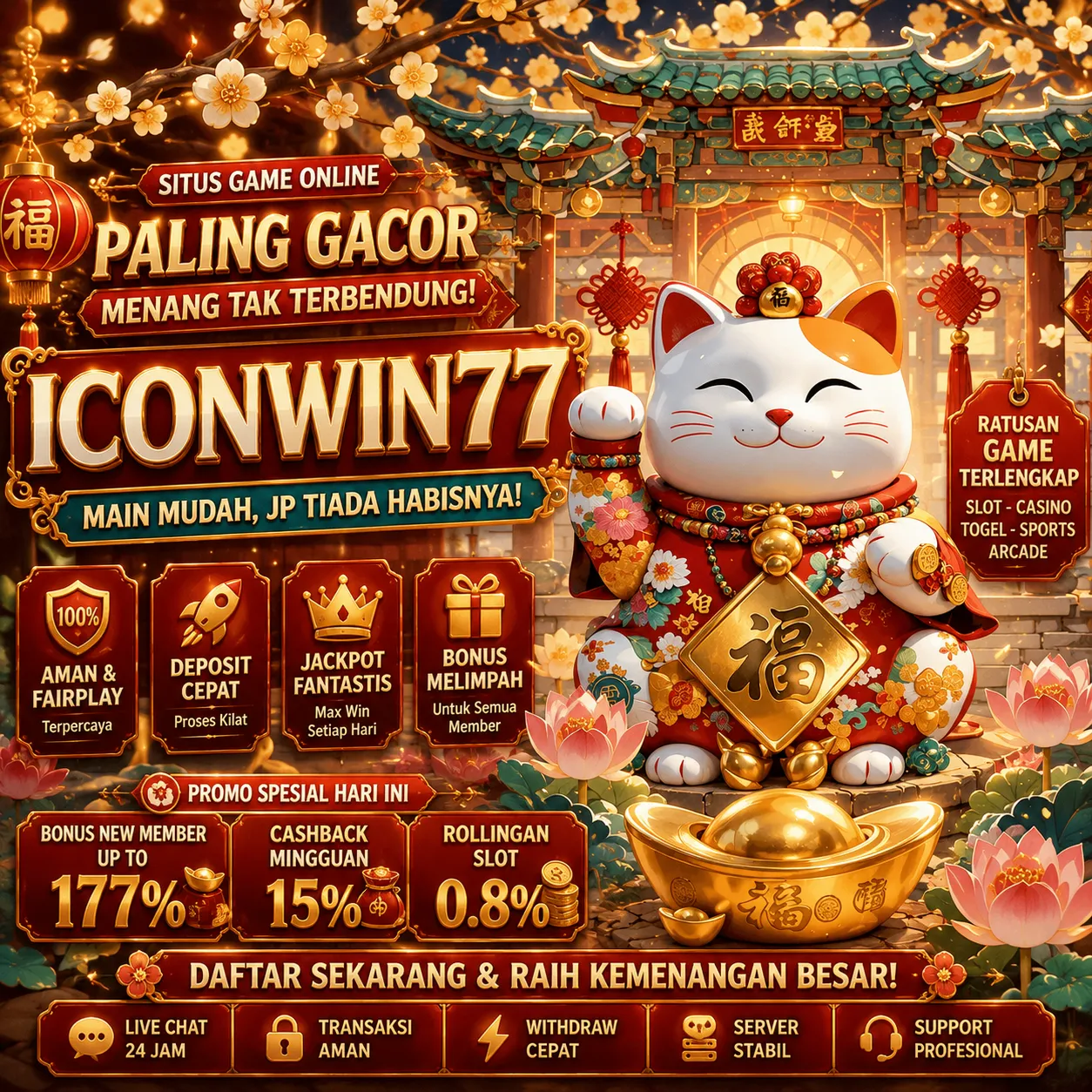 Iconwin77 Banner